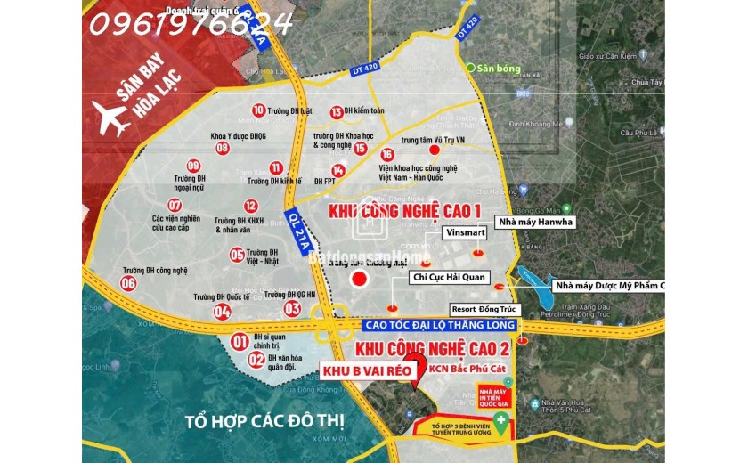 ĐẤT NỀN VAI RÉO, PHÚ CÁT, HOÀ LẠC CHÍNH CHỦ GIÁ RẺ 100M2 , FULL THỔ CƯ, GIÁ RẺ NHẤT THÁNG 6/2025