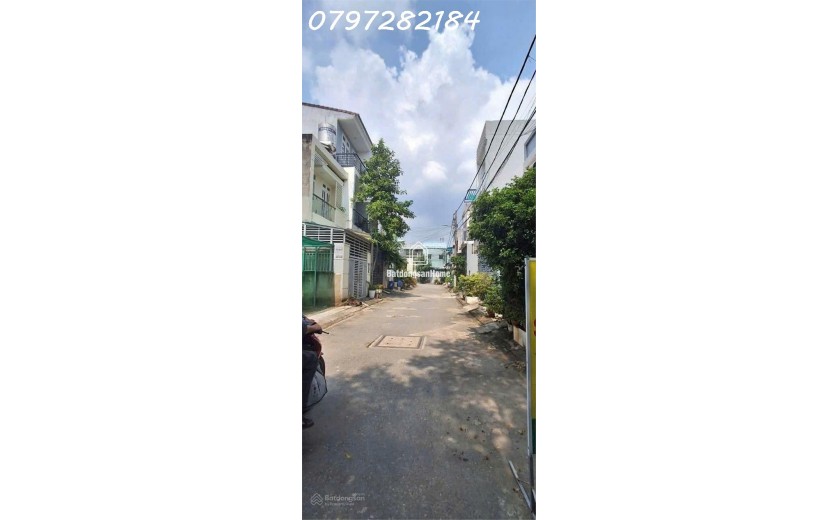 BÁN NHÀ 2 TẦNG HẺM XE HƠI - 77M2 - SUỐI TIÊN - TÂN PHÚ QUẬN 9.