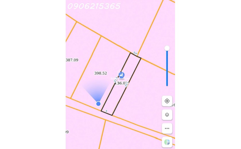 Tôi cần bán lô đất 130.5m2, Văn Sơn, Hoàng Văn Thụ, dt thực tế 136m2, ngõ thông, ô tô