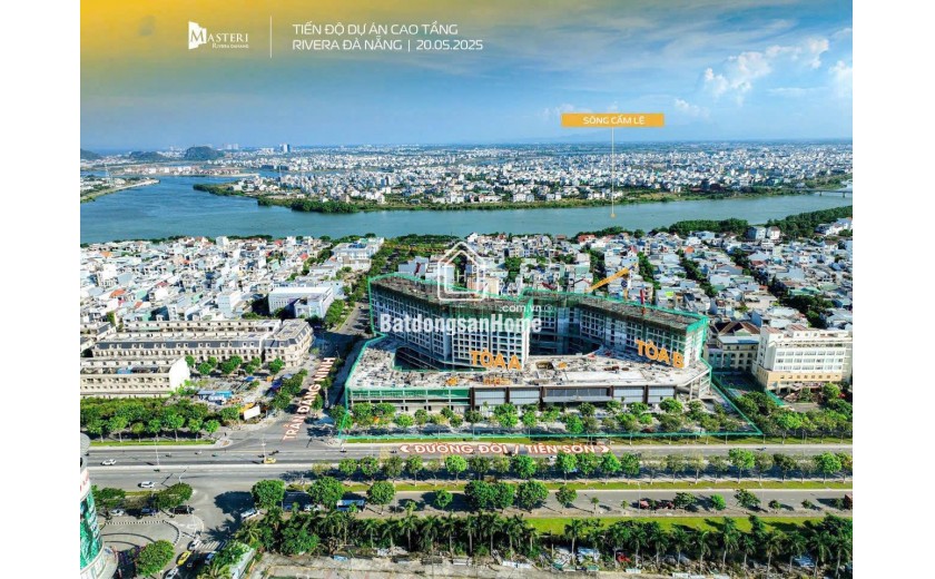 Tòa A dự án Masteri Rivera Đà Nẵng - Chính thức nhận Booking