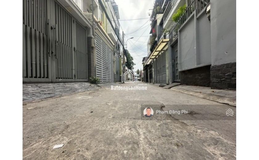 BÁN NHÀ NƠ TRANG LONG - P.13 - BT - HXH 1 TRỤC- 82M2 -3 TẦNG- 4PN - KHÔNG QH - HC CHUẨN - 9.5 TỶ