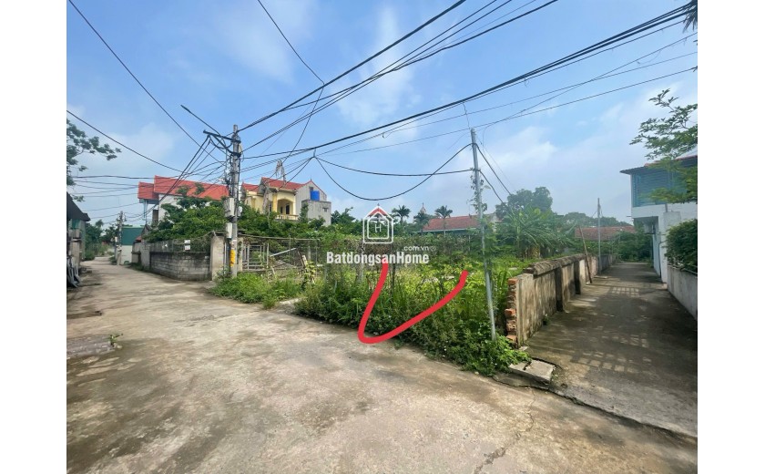 Bán lô góc 4 mặt thoáng xã Chương Dương - Thường Tín