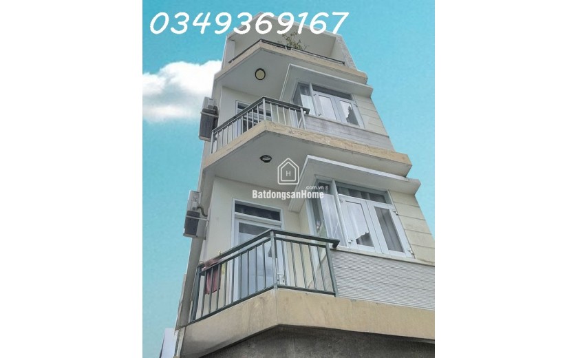 BÁN NHÀ 4 TẦNG TÂN HÒA ĐÔNG Q6 SÁT COOPMART - 5.9 TỶ