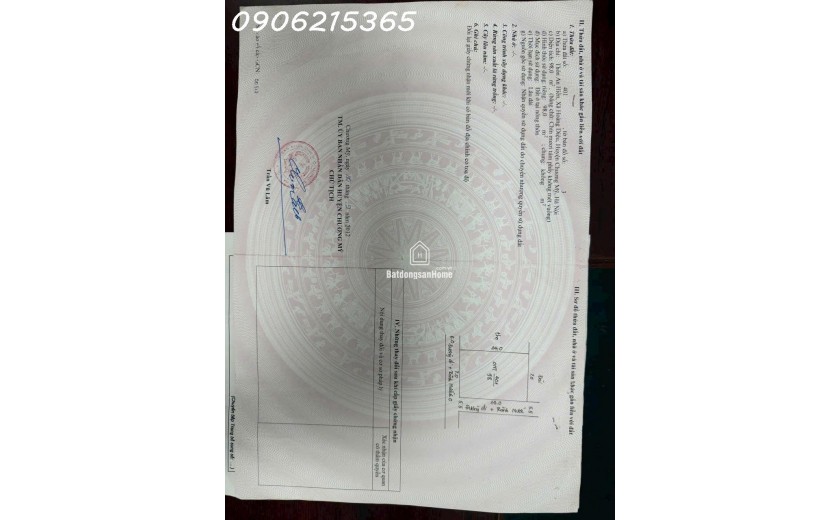 Tôi cần bán 98m2 đất F0 Hoàng Diệu, giá nhỉnh 2 tỷ, ô tô vào