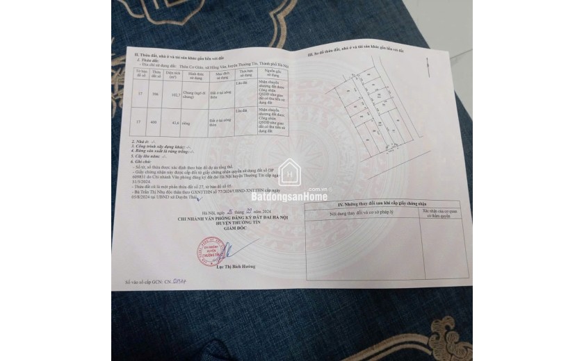 Đất đẹp đường rộng  Ô TÔ VÀO ĐẤT. 2 mặt thoáng
