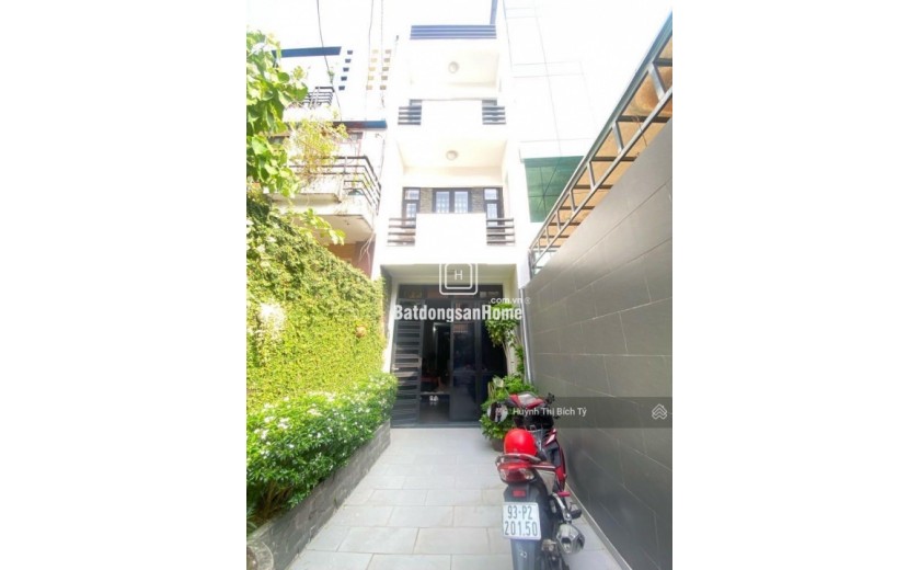 BÁN GẤP Siêu phẩm LÊ QUANG ĐỊNH, 74m2 CN đủ, HXH tránh, 4 tầng BTCT HC đủ, sổ đẹp