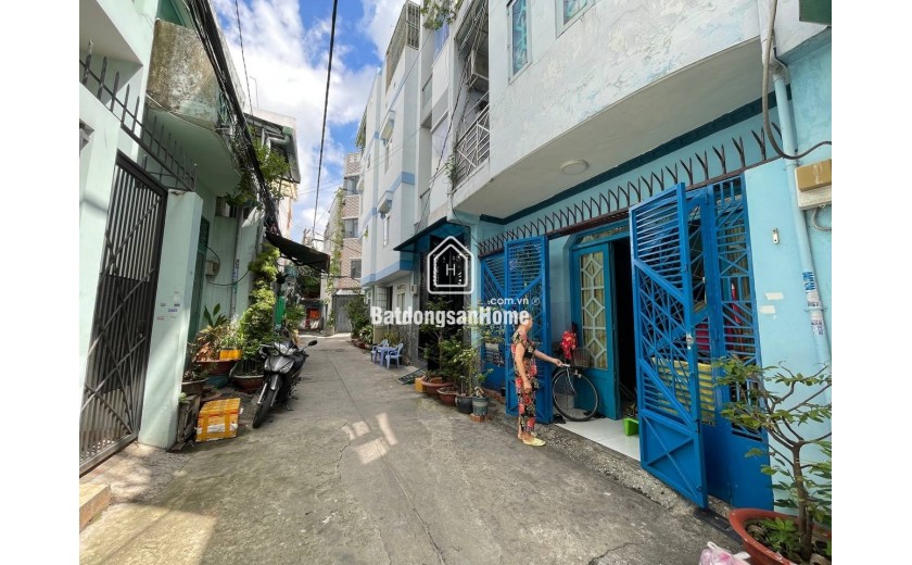 Bán nhà riêng 44m2, Hẻm xe hơi thông Đường Trần Văn Ơn, Tân Phú