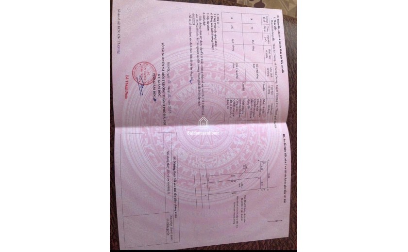 Bán lô góc 4 mặt thoáng xã Chương Dương - Thường Tín