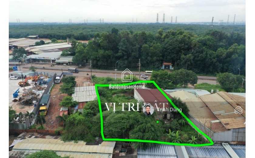 Siêu rẻ! Bán đất 1.042m² mặt tiền Quốc lộ 51, An Phước – Giá chỉ 14 triệu/m²