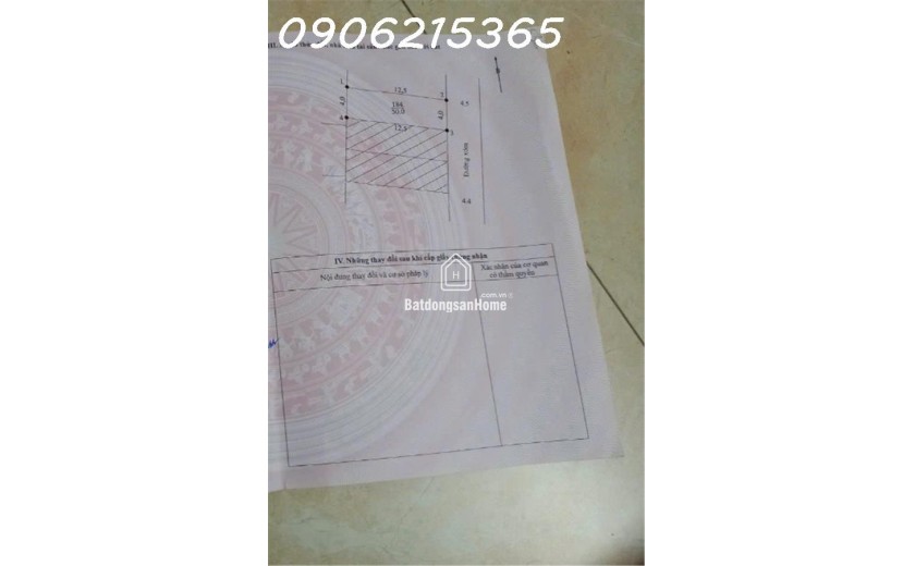 Em cc cần bán lô 50m2 tại  Thủy đất Xuân Tiên (cũ), giờ là Xuân Mai (mới).