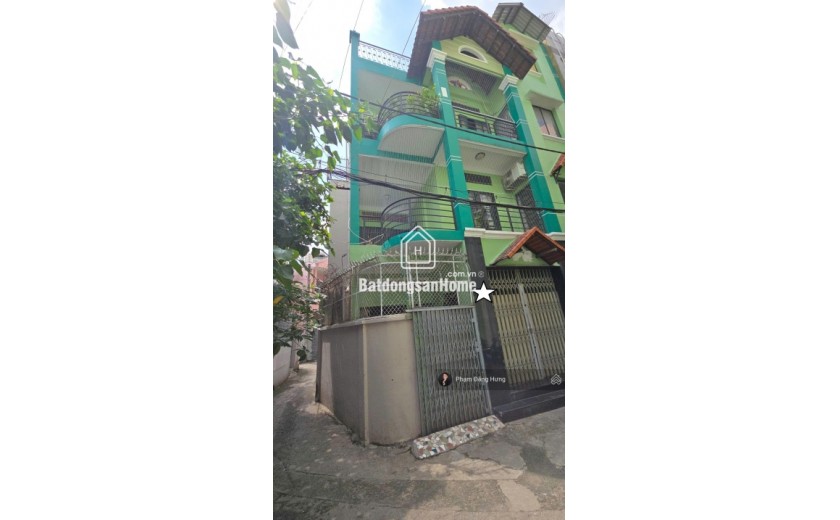 Gấp! Nhà 92m2, ngang 9m, hẻm oto 4.5m, sát mặ tiền Hoàng Hoa Thám. Bình Thạnh, 4 tầng, 15.9 tỷ TL