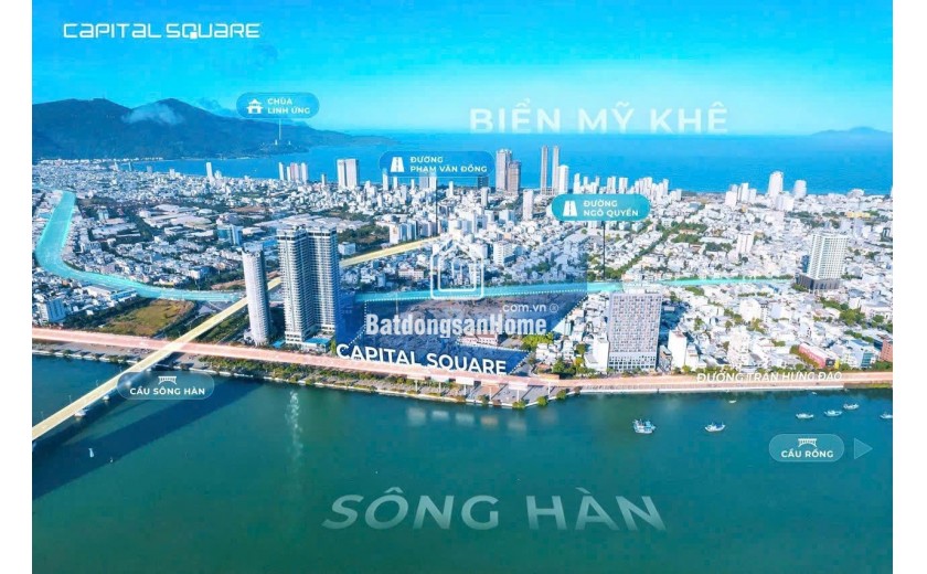 CHÍNH THỨC NHẬN BOOKING CAPITAL SQUARE - VỊ TRÍ SÔN HÀN TP ĐÀ NẴNG