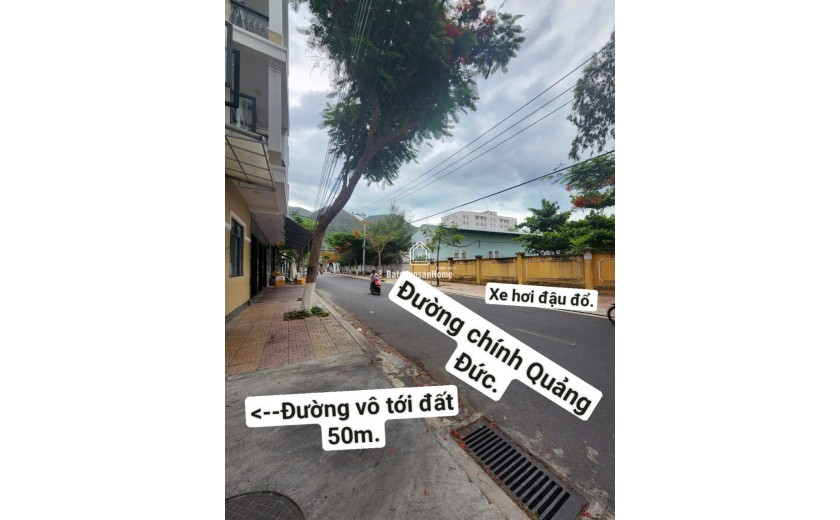 CẦN BÁN LÔ ĐẤT ĐẸP 3 MẶT TIỀN ĐƯỜNG QUẢNG ĐỨC, PHƯỜNG VĨNH HÒA, TP NHA TRANG