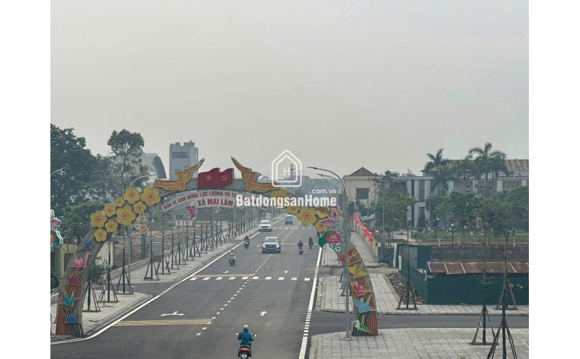 BÁN ĐẤT ĐẸP DU NỘI – MAI LÂM, ĐÔNG ANH –DT 45M – NGÕ 4M THÔNG THOÁNG - NHỈNH 5 TỶ