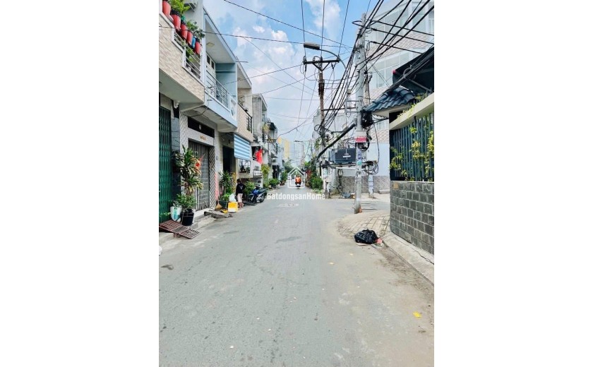 MẶT TIỀN NGUYỄN QUÝ YÊM - KINH DOANH -PHƯỜNG AN LẠC - BÌNH TÂN GIÁP QUẬN 6 - 70M2