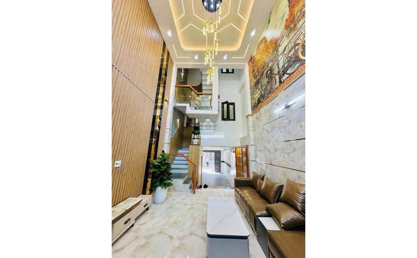 Bán Nhà Mới Xây 5 Tầng Full Nội Thất Cao Cấp - 60m² Hương Lộ 2, Bình Tân - Giá Chỉ 8.7 Tỷ