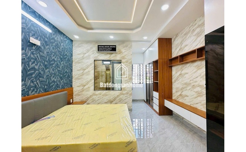 Bán Nhà Mới Xây 5 Tầng Full Nội Thất Cao Cấp - 60m² Hương Lộ 2, Bình Tân - Giá Chỉ 8.7 Tỷ