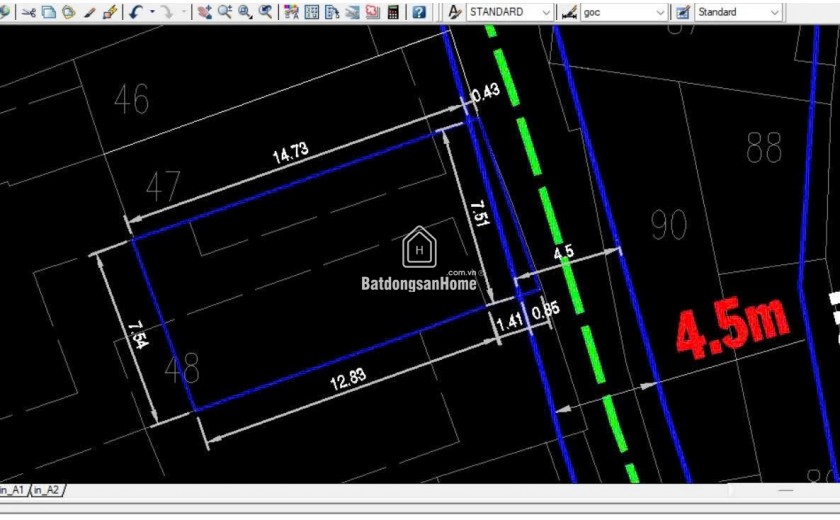 BÁN GẤP - NƠ TRANG LONG - P.13 - 113M2 ( 7.5X15 ) - 3 BƯỚC RA MT - HẺM 4.5M - SỔ A4 - CHỦ THIỆN CHÍ