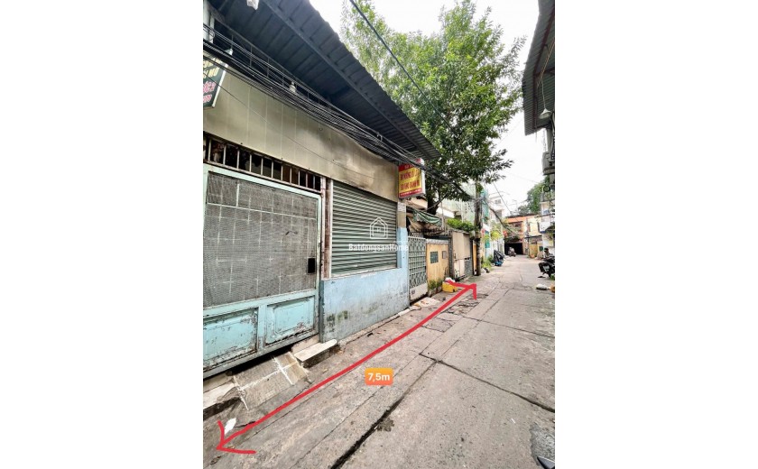 BÁN GẤP - NƠ TRANG LONG - P.13 - 113M2 ( 7.5X15 ) - 3 BƯỚC RA MT - HẺM 4.5M - SỔ A4 - CHỦ THIỆN CHÍ