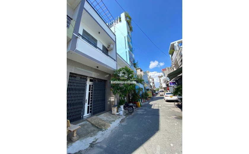 Bán nhà 3 tầng 72m² Gò Xoài, 6PN, 4VS, hẻm 8m thông, giá 6.6 tỷ – SHR