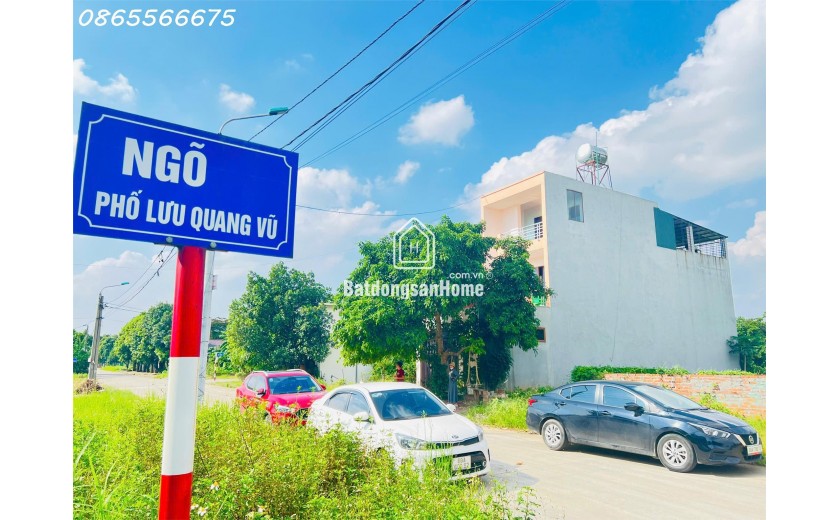 Bán lô 111m trục chính Lưu QUang Vũ - khu Hạ Bạn - Việt Trì.LH 0865566675