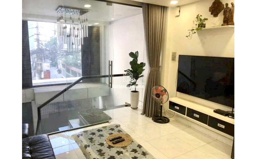 THUÊ NGUYÊN CĂN:  25.000.000 Đ/TH- HẺM XE HƠI PHAN XÍCH LONG- 60m2 - 5 TẦNG CÓ HẦM. LH:0933910039