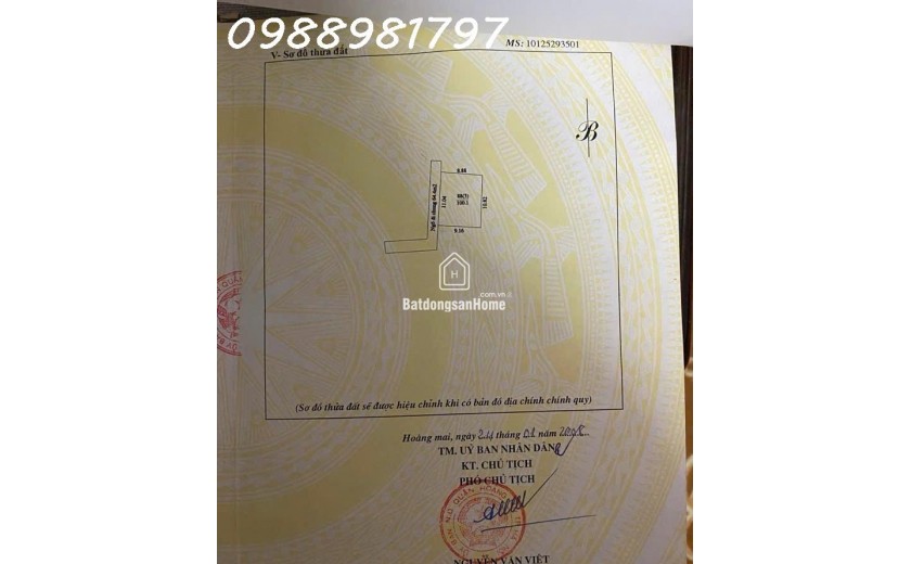 Bán Đất Tặng nhà 3 tầng Kim Giang, Đại Kim, Hoàng Mai, Hà Nội, 17 tỷ, 100 m2, đẹp, nhiều tiện ích