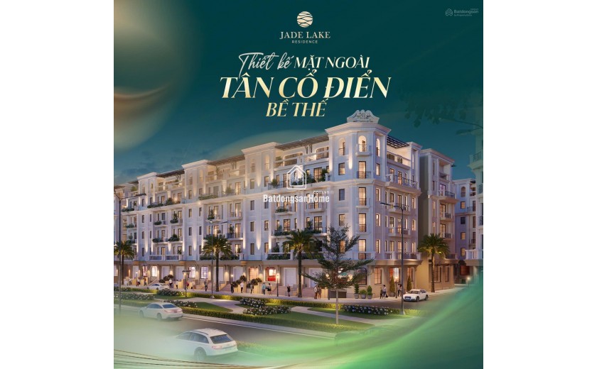 Bán liền kề tại Jade Lake Residence, Tây Tựu, Bắc Từ Liêm, Hà Nội, 102m2, giá thỏa thuận