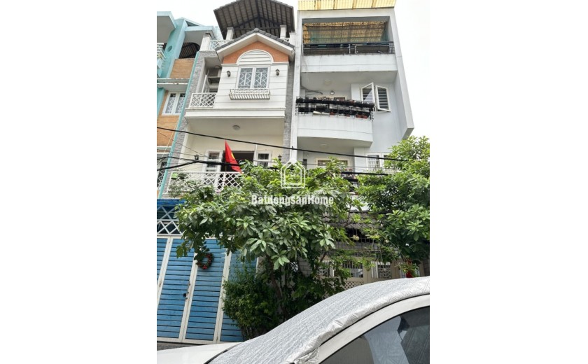 BÁN NHÀ NƠ TRANG LONG - HXH TRÁNH 77M2 (4.5X17) - 5 TẦNG - 5 PN - PL CHUẨN - CC TRONG NGÀY