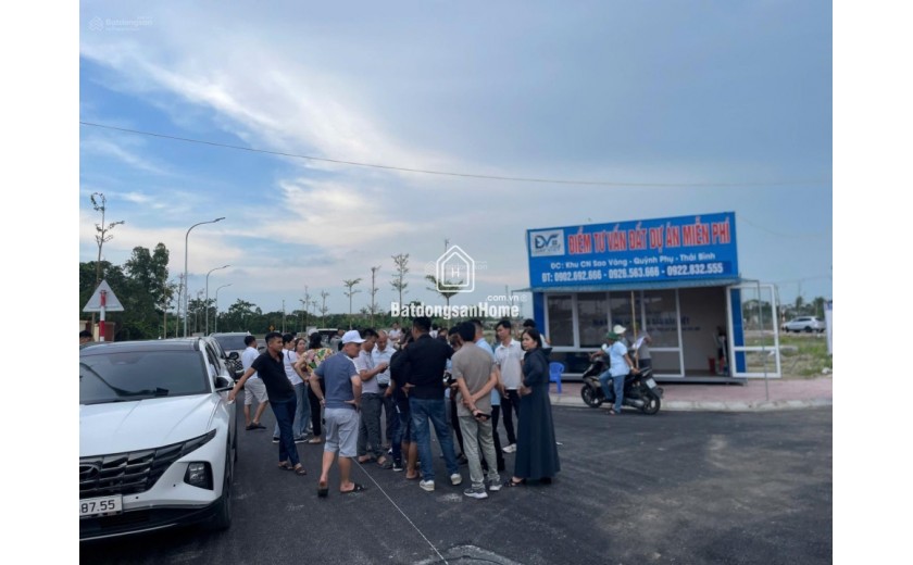 Mở bán 119 lô đất KDC Quang Trung, Quỳnh Mỹ gần trường học, ủy ban, KCN Sao Vàng. Gía chỉ từ 1tỷ6xx