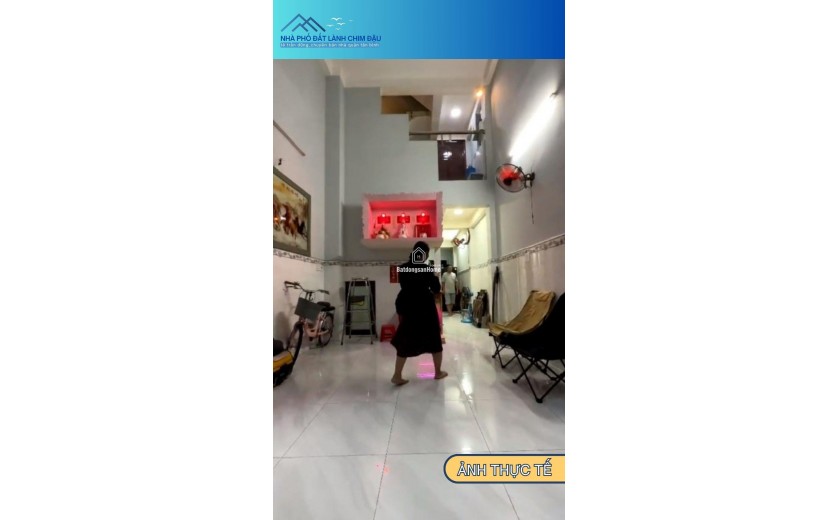 NHÀ 5 TẦNG ÂU CƠ P9, 38M², 5PN, HẺM RỘNG THÔNG, SÁT CƯ XÁ LỮ GIA, SHR!