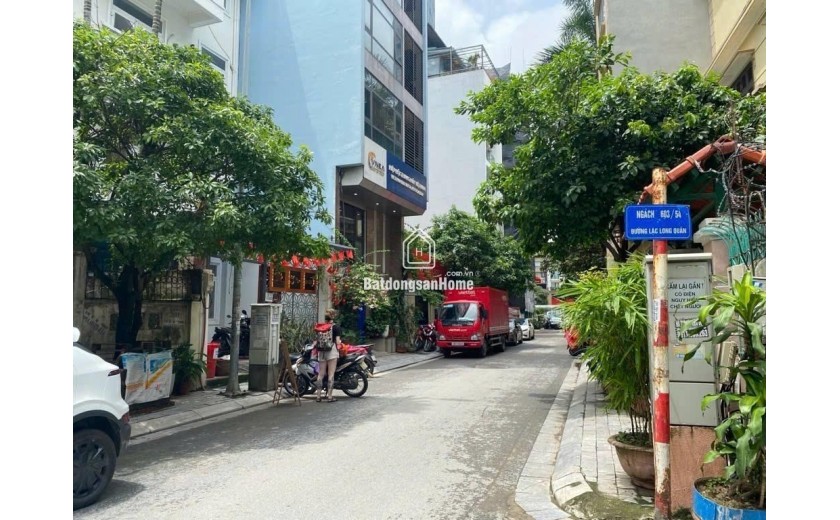 Bán nhà Lạc Long Quân lô góc oto thang máy gần phố 81m 7tầng 25,3 tỷ