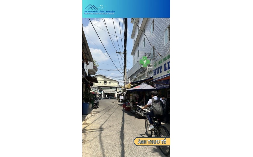 NHÀ 4 TẦNG ÂU CƠ, 47M², 3PN, GẦN CHỢ THIÊN PHƯỚC, SÁT LỮ GIA, CHỈ 6.6 TỶ