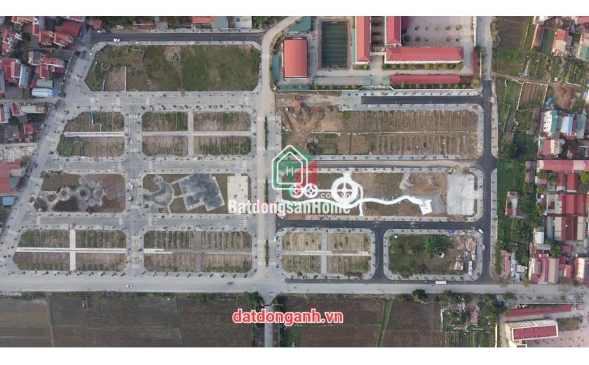 Bán đất đấu giá Thuỵ Lâm Đông Anh - mặt đường to giá đẹp