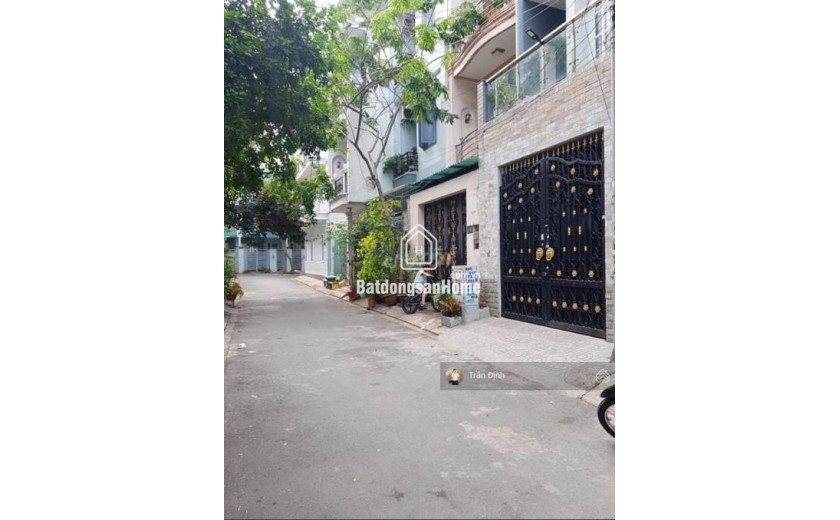 Bán nhà  Đặng Thùy Trâm ( kế bên ĐH Văn Lang ) - đường 12m - Nhà  4 tầng mới- 4 PN master - A4 - khu an ninh - thoáng mát
