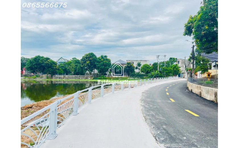 Bán lô đất 90m view hồ Đồng Đầm - Việt Trì. LH 0865566675
