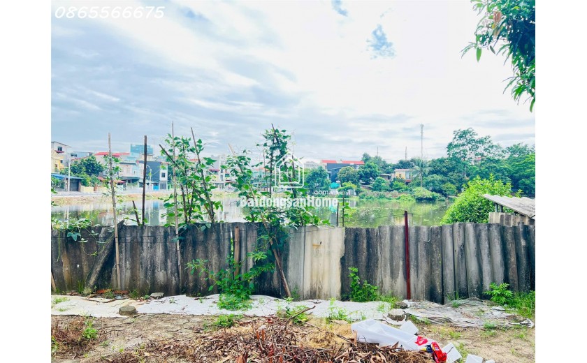 Bán lô đất 90m view hồ Đồng Đầm - Việt Trì. LH 0865566675
