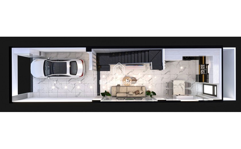 chính chủ bán nhà phố 1 trệt, 3 lầu, đường nhựa, sổ hồng 4,450 tỷ
