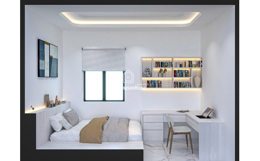 chính chủ bán nhà phố 1 trệt, 3 lầu, đường nhựa, sổ hồng 4,450 tỷ