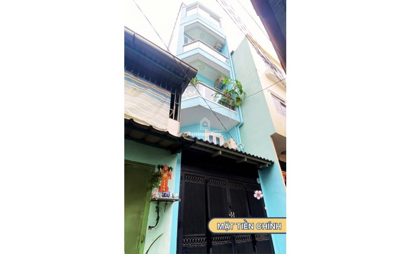 NHÀ RẤT ĐẸP ÂU CƠ, HẺM RỘNG SÁT HXH, 4 TẦNG ĐÚC, 3 PN, SHR HOÀN CÔNG CHUẨN!