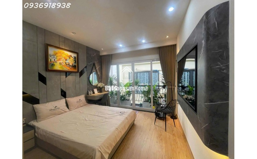 8.5 tỷ-nhà đẹp 5 tầng-ô tô tránh-kinh doanh sầm uất-Trương Định, Hoàng Mai, HN