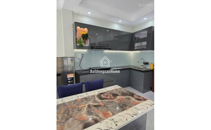 Bán nhà góc 2 mặt tiền hẻm nhựa 2 xe hơi tránh nhau Nơ Trang Long P11 BT (5.3x8.5) 5 tầng giá 7.5tỷ