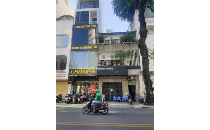 * Bán Nhà Mặt Tiền(Đoạn 2 chiều)Ngang 6m_NH 7x17,5m, 3Tầng 411 Võ Văn Tần P5 Quận 3