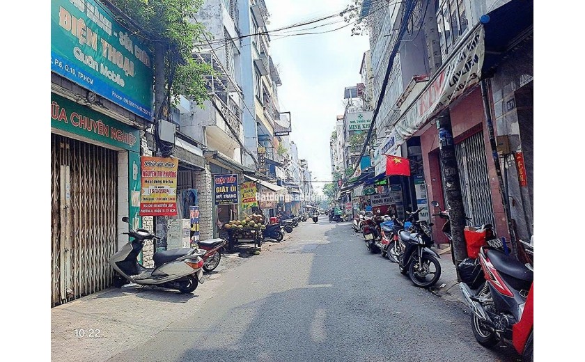 *Mặt Tiền TT Quận 10 Sát Nguyễn Tri Phương_Bà Hạt  5Tầng (4.5x15) _TT 35 Tr/Th 15Tỷ Nhỉnh
