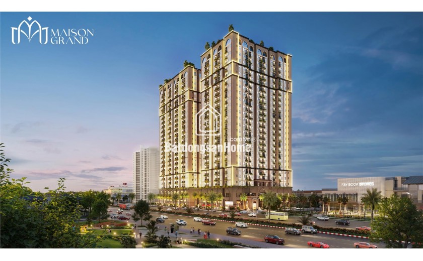 BÁN CĂN HỘ 2PN 60m² – TRUNG TÂM CẢNG PHÚ MỸ, MAISON GRAND 1,98 TỶ