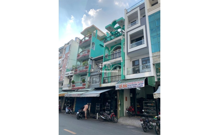 *++ Bán Nhà 2 Mặt Tiền (trước, sau) Nhật Tảo 3Tầng Ngang 3.5 Nở hậu 7m, 15Tỷ