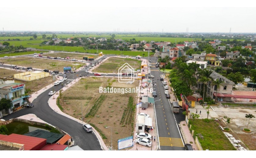 BÁN LÔ ĐẤT GIÁ RẺ NHẤT DÃY LK05 - TRỤC CHÍNH DỰ ÁN KDC QUỲNH MỸ
