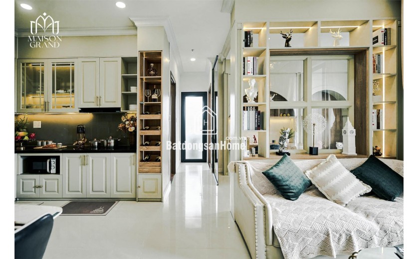 BÁN CĂN HỘ 1PN 50m² – TRUNG TÂM KCN PHÚ MỸ, MAISON GRAND 1,65 TỶ
