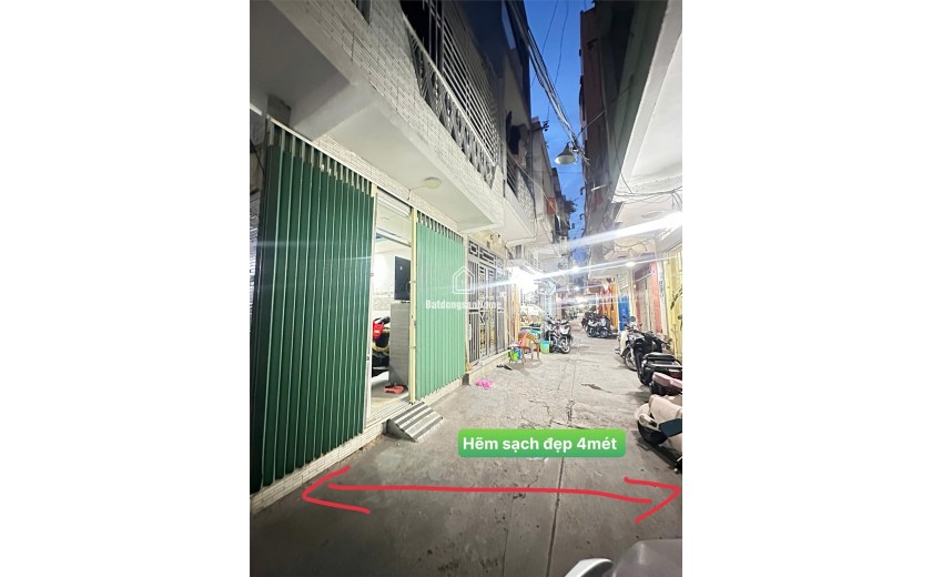 ** Chỉ 5 Tỷ Hơn_ Nhà vị trí 2 mặt tiền hẻm 4m 2Tầng vài bước ra Khu Cao Đạt P1 Quận 5