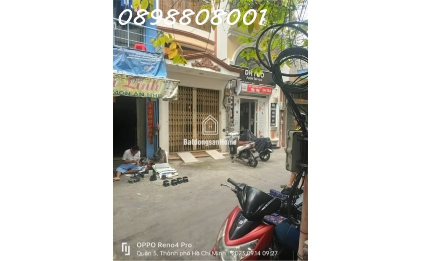 BÁN NHÀ QUẬN 5 - ĐƯỜNG NGUYỄN TRÃI HẺM Ô TÔ THÔNG PHAN VĂN TRỊ – GIÁ 10 TỶ